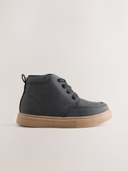Black Standard Fit (F) Warm Lined Lace up Boots - Image 2 of 5