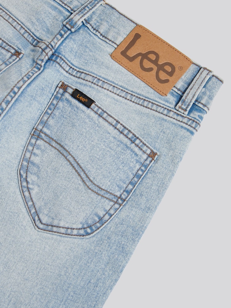 Lee Bleach Wash Straight Stretch Fit Daren Jeans - Image 3 of 3 Lee Bleach Wash Straight Stretch Fit Daren Jeans - Image 3 of 3