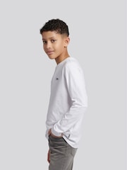 Lee White Workwear Badge Long Sleeve T-Shirt - Image 4 of 8