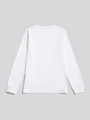 Lee White Workwear Badge Long Sleeve T-Shirt - Image 7 of 8