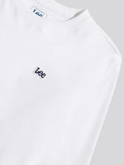 Lee White Workwear Badge Long Sleeve T-Shirt - Image 8 of 8