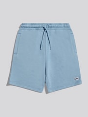 藍色 - Lee Loopback Fleece Badge Shorts - 圖片 6/9