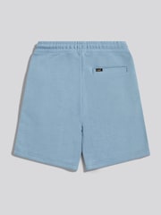 藍色 - Lee Loopback Fleece Badge Shorts - 圖片 7/9