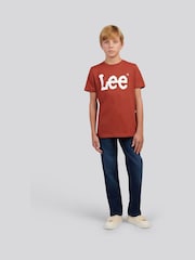 Dark Worn Wash - Lee West Relaxed Fit West Jeans - 圖片 3/8