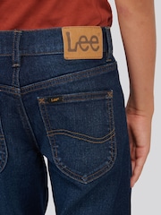 Dark Worn Wash - Lee West Relaxed Fit West Jeans - 圖片 5/8