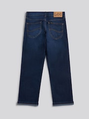 Dark Worn Wash - Lee West Relaxed Fit West Jeans - 圖片 7/8