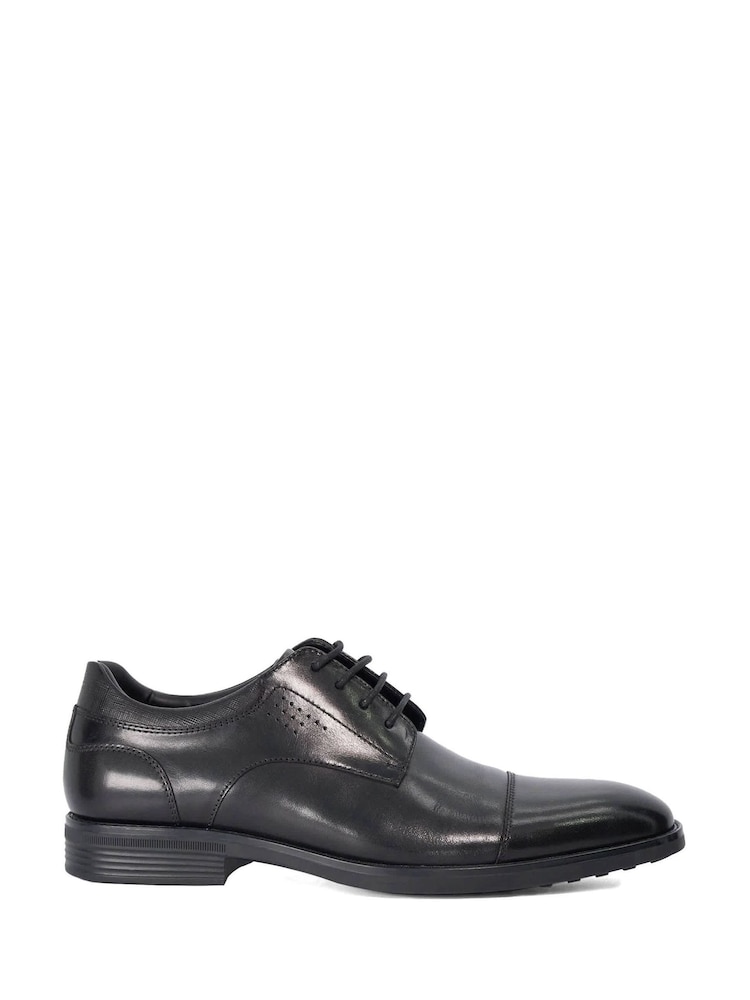 Dune London Black Sanson Lace Up Shoes - Image 1 of 5 Dune London Black Sanson Lace Up Shoes - Image 1 of 5