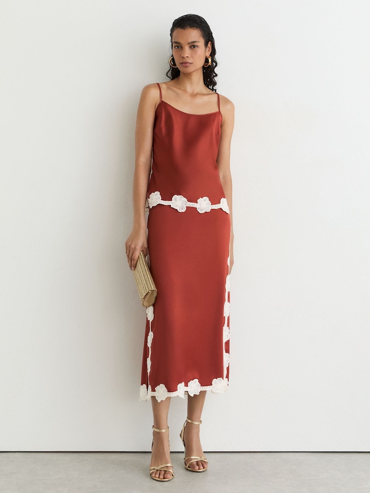 reiss orange lace dress ORANGE DRESSES LACE Reiss
