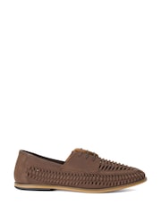 Dune London Brown Brinkley Moccasins - Image 2 of 5