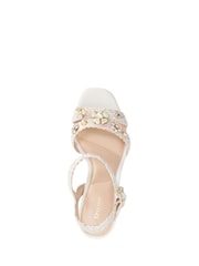 Dune London White Manifests Smart Sandals - Image 4 of 5