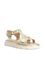 Dune London Metallic Lilar Casual Sandals - Image 3 of 5