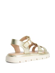 Dune London Metallic Lilar Casual Sandals - Image 4 of 5