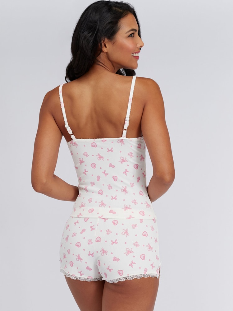 Boux Avenue White Doll Core Cami Pyjamas Set - Image 2 of 6 Boux Avenue White Doll Core Cami Pyjamas Set - Image 2 of 6