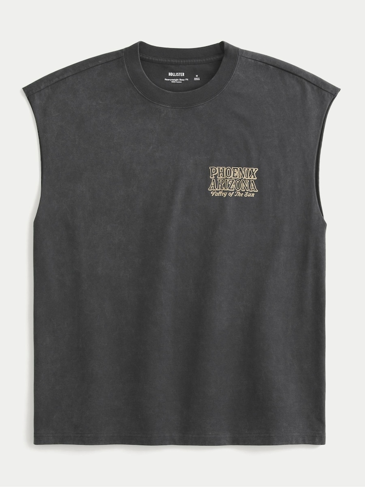 Hollister Black Phoenix T-Shirt - Image 1 of 2