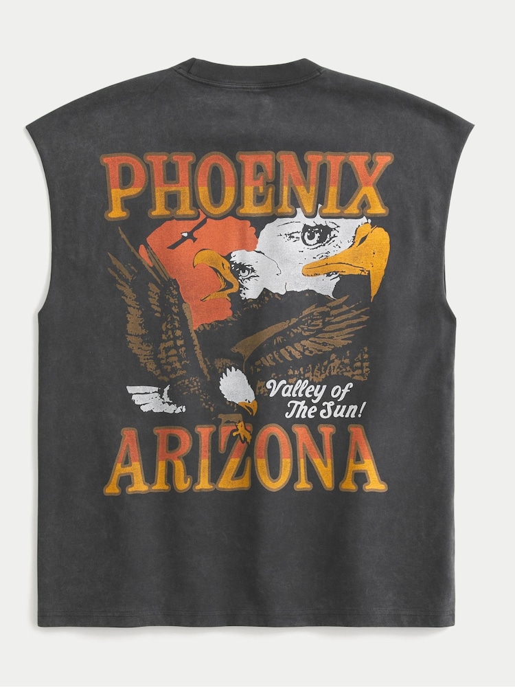 Hollister Black Phoenix T-Shirt - Image 2 of 2