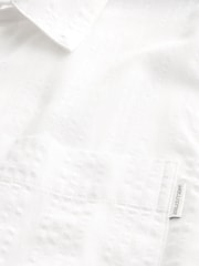 Hollister White Surf and Skate Print Shirt - Image 4 of 4