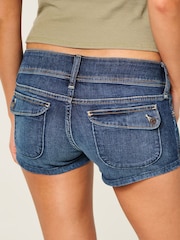 Hollister Blue Ultra Shortie Shorts - Image 2 of 3