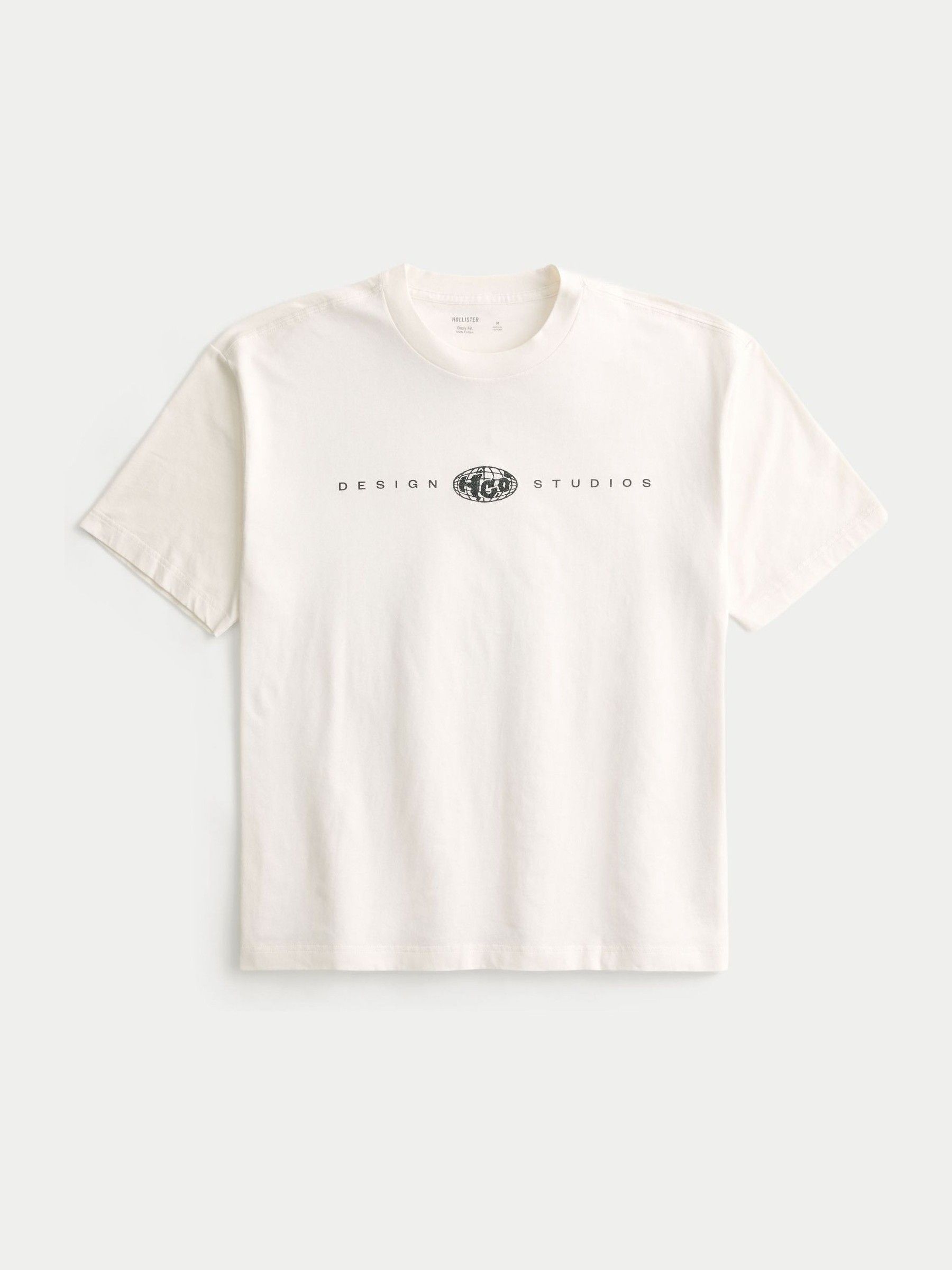 Buy Hollister Cream Surf and Skate Print T-Shirt from Next USA