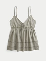 Hollister Tie Front Babydoll Top - Imagen 4 de 4
