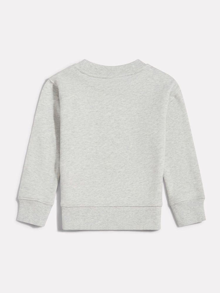 灰色 - New Balance Players Graphic FT Crew Neck Sweat Top - 圖片 2/3