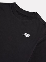 New Balance Black Small Logo Jersey T-Shirt - Image 3 of 3