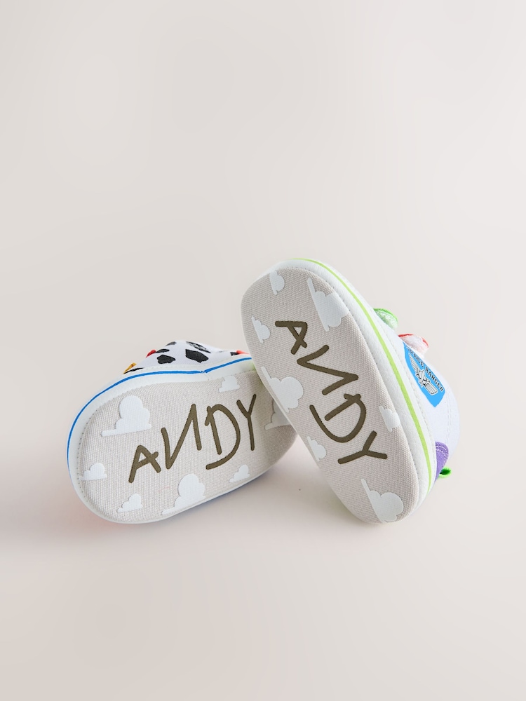 Multi Toy Story Touch Fastening Baby Trainers (0-2mths) - Image 4 of 4 Multi Toy Story Touch Fastening Baby Trainers (0-2mths) - Image 4 of 4