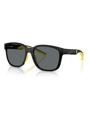 Ferrari Black Scuderia Square Sunglasses - Imaginea 1 din 6