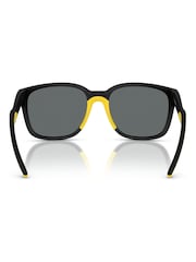 Ferrari Black Scuderia Square Sunglasses - Imaginea 3 din 6