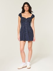 Hollister Button Through Mini Dress - Bild 3 von 4