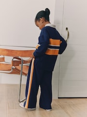 Navy Rugby Top And Joggers Set (3-16yrs) - Image 3 of 11