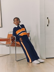 Navy Rugby Top And Joggers Set (3-16yrs) - Image 5 of 11