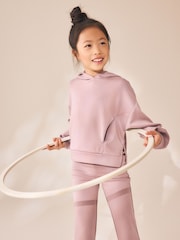 Tünd Çəhrayı - Hoodie And Kick-Flare Set (3-16yrs) - 11şəkildən 2 şəkil