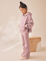 Tünd Çəhrayı - Hoodie And Kick-Flare Set (3-16yrs) - 11şəkildən 3 şəkil