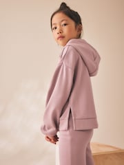 Tünd Çəhrayı - Hoodie And Kick-Flare Set (3-16yrs) - 11şəkildən 5 şəkil