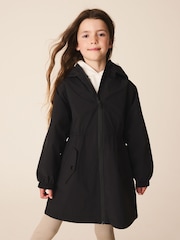 Preto - Waterproof Fleece Lined Raincoat (4-16yrs) - Imagem 2 de 5