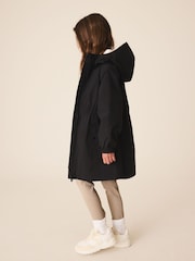 Preto - Waterproof Fleece Lined Raincoat (4-16yrs) - Imagem 3 de 5