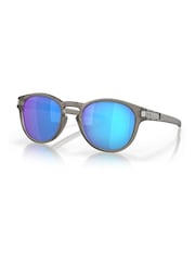 Oakley Grey Sunglasses Latch Oval Sunglasses - Image 1 of 5