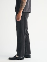 Abercrombie & Fitch Black Relaxed Straight Fit Jeans - Image 3 of 7
