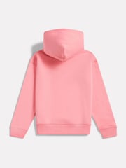 New Balance Pink Small Brush Back Logo Hoodie - Image 7 of 8