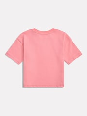 New Balance Pink Jersey Small Logo T-Shirt - Image 2 of 3