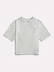 New Balance Grey Jersey Small Logo T-Shirt - Image 1 of 3
