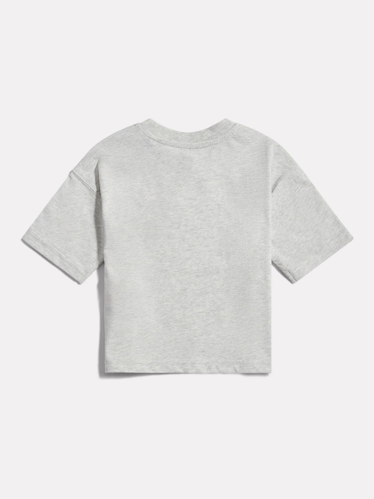 New Balance Grey Jersey Small Logo T-Shirt - Image 2 of 3