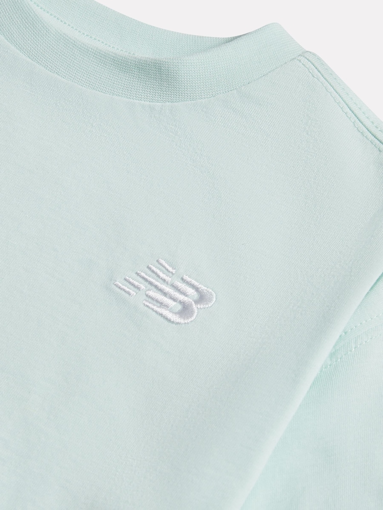 New Balance Green Jersey Small Logo T-Shirt - Image 3 of 3