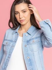 Roman Blue Classic Cotton Denim Jacket - Image 2 of 4