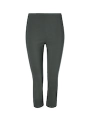 Verde - Pantalones capri elásticos de Roman - Imagen 5 de 5