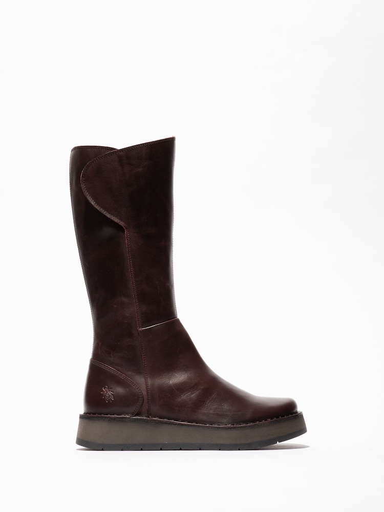 Fly London Red Rhea 042 Fly Boots - Image 1 of 4