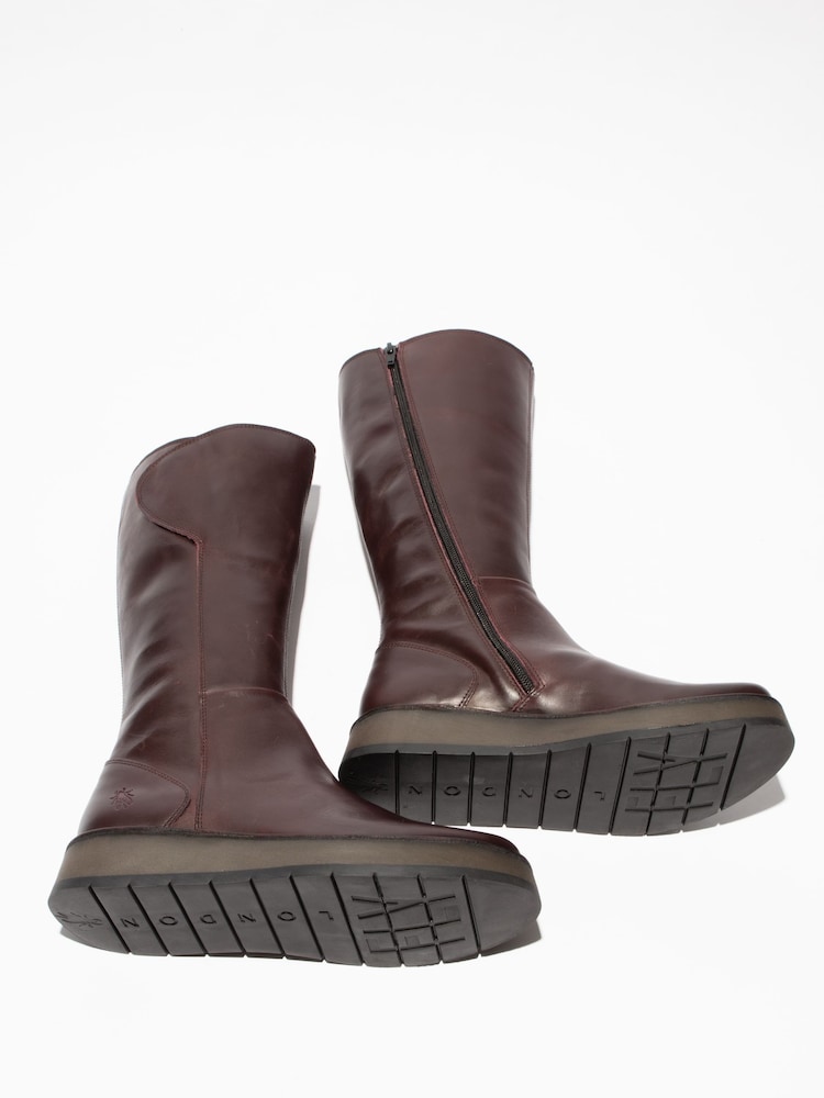Fly London Red Rhea 042 Fly Boots - Image 4 of 4