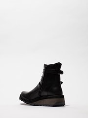 Fly London Black Boots - Image 3 of 4
