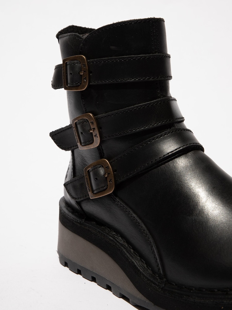 Fly London Black Boots - Image 4 of 4 Fly London Black Boots - Image 4 of 4
