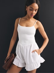 Abercrombie & Fitch Smocked Waist Playsuit - Bild 5 von 7